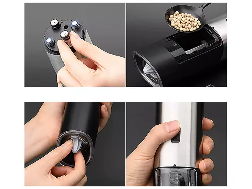 Młynek do pieprzu soli elektryczny grawitacyjny na Arena.pl