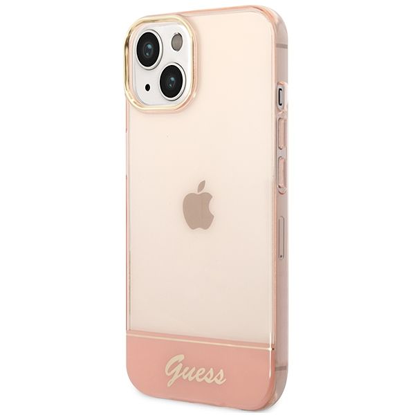 Etui Guess do iPhone 15 Plus, iPhone 14 Plus, Różowy zdjęcie 2
