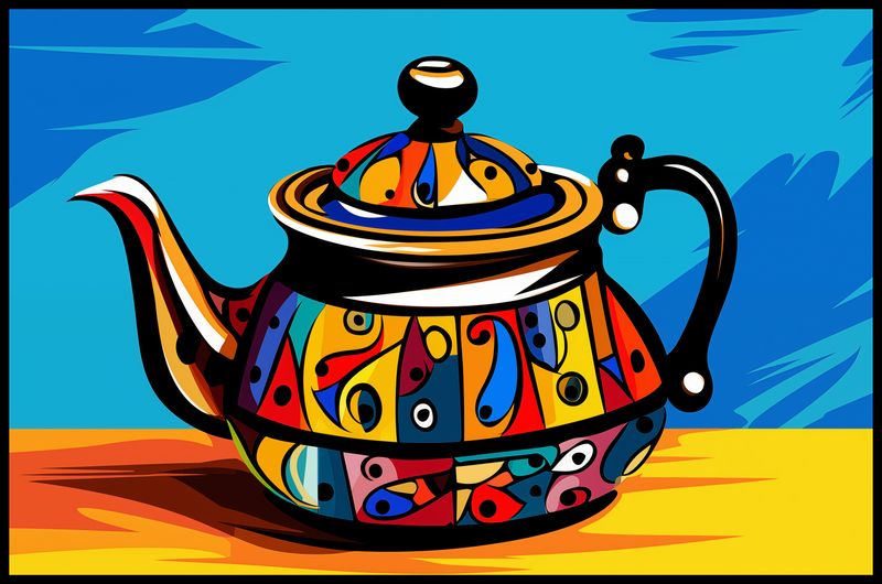 Plakat 91,5x60cm Może Herbatki? zdjęcie 2