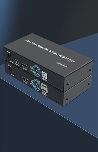 KVM extender światłowodowy HDMI+USB 20 km audio/IR Full HD 1080p na Arena.pl