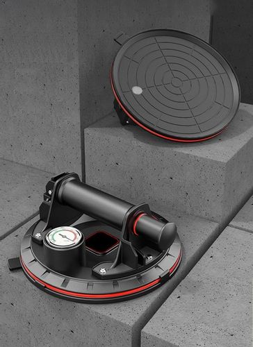 Przyssawka Próżniowa Uchwyt z Pompką i Manometrem do Płytek Glazury Szyb na Arena.pl