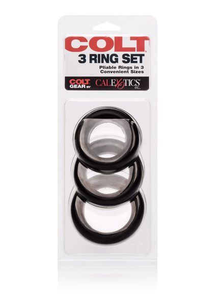 COLT 3 Ring Set Black zdjęcie 2