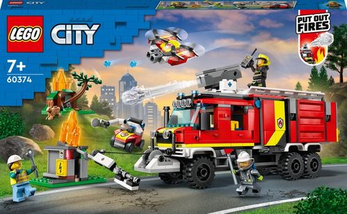 LEGO CITY Terenowy pojazd straży pożarnej 60374 na Arena.pl