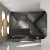 Fototapeta - Abstrakcyjne betonowe bloki 200x154