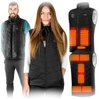 Kamizelka podgrzewana czarna rozmiar XL