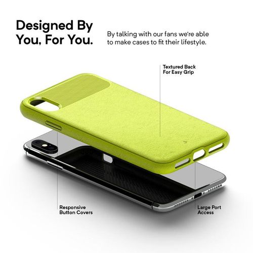 Caseology Vault Case - Etui do iPhone Xs Max (Limonkowe) na Arena.pl