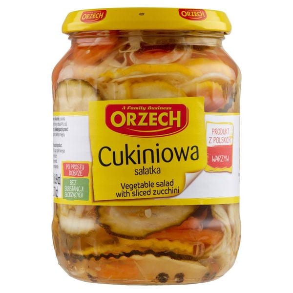 Orzech Cukiniowa sałatka 700 g zdjęcie 1
