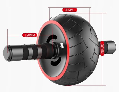Kółko Roller Do Ćwiczeń Mięśni Brzucha AB Wheel na Arena.pl