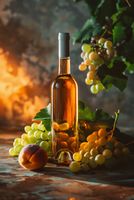 Plakat 68x101cm Bursztynowe Wino