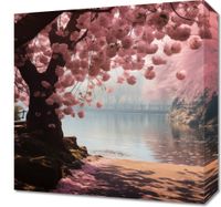 Obraz 40x40cm Spokój Sakury