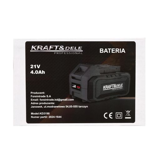 Bateria 21V 4Ah KD3198 na Arena.pl