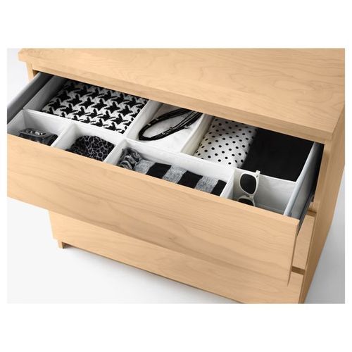 IKEA SKUBB pudełka pojemniki do komody x6 białe na Arena.pl