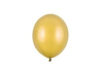 Balony metallic złote strong, 12 cm 100 szt.