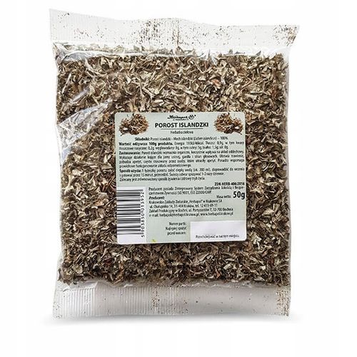 Porost islandzki Herbapol ziele 50 g na Arena.pl