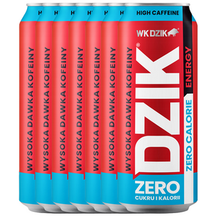 Wk Dzik Energy Zero Kalori Klasyczny x7szt