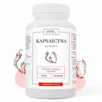 KAPSAICYNA EKSTRAKT 10mg ODCHUDZANIE 120 kaps