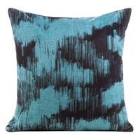 POSZEWKA WELUR VELVET 45X45 CM NIEBIESKA ZORZA