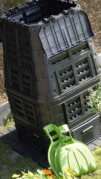 kompostownik 1000l | czarny zdjęcie 9