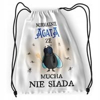 Plecak Dla Agaty Szkolny Worek Torba Z Nadrukiem Ze Zdjęciem