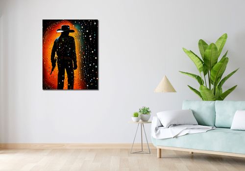 Obraz 70x90cm Gwiezdny Strzelec na Arena.pl