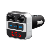 Transmiter FM Peiying BT 2xUSB ładowarka Bluetooth 12 – 24 V AUX