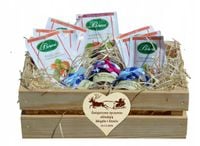 PREZENT NA ŚWIĘTA zestaw prezentowy herbata miód