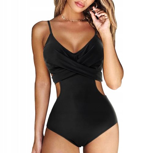 WYSZCZUPLAJĄCY STRÓJ KĄPIELOWY JEDNOCZĘŚCIOWY KOSTIUM MARKOWE MONOKINI M 38 na Arena.pl