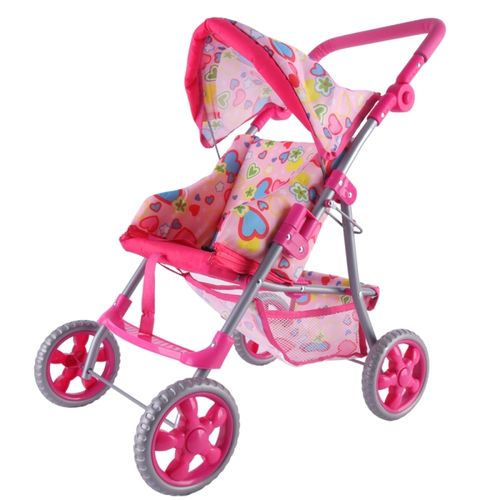 WOOPIE ROYAL Spacerówka Wózek dla Lalek Serca Kolorowe na Arena.pl