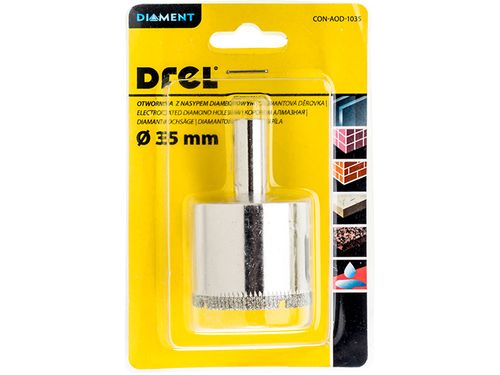 OTWORNICA DIAMENTOWA KORONKA DO GRESU PŁYTEK 35mm na Arena.pl