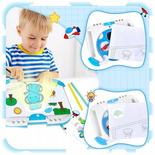 TABLICA Projektor Do Rysowania Podświetlana PULPIT LED Tablet SZABLONY na Arena.pl