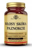 Suplement diety Solgar Włosy Skóra Paznokcie 60 tabletek