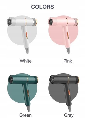 Suszarka do Włosów z Jonizacją i koncentratorem 800W trzy tryby nawiewu na Arena.pl