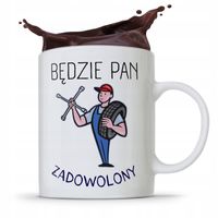 Kubek Prezent Dla Mechanika Będzie Pan Zadowolony Z Nadrukiem Ze Zdjęciem