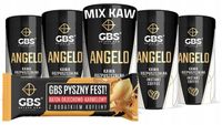Kawa rozpuszczalna GBS Angelo 5PAK 5x100g + BATON