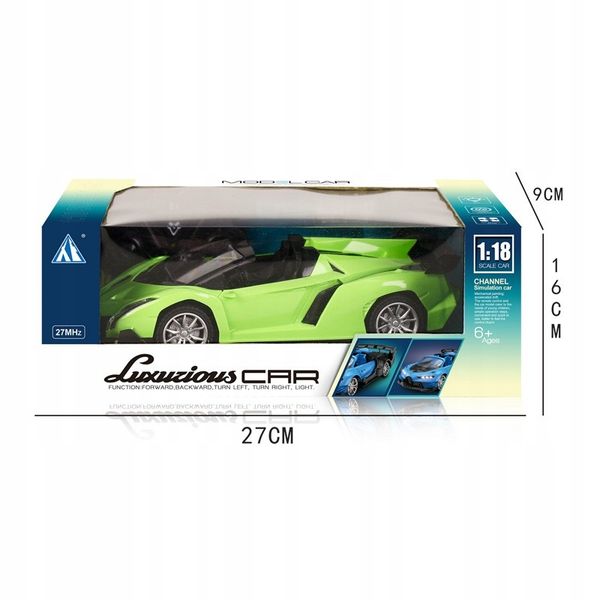 Samochód RC zdalnie sterowany LAMBO AUTO 1:18 na Arena.pl