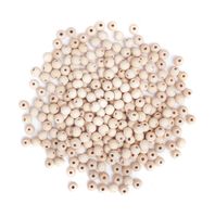 drewniane koraliki kulki 8 mm 40g 0213