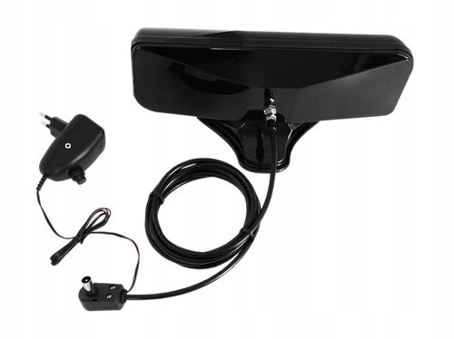 NAJMOCNIEJSZA ANTENA DVB-T2 POKOJOWA ALPHA +45db MUX8 FILTR LTE na Arena.pl