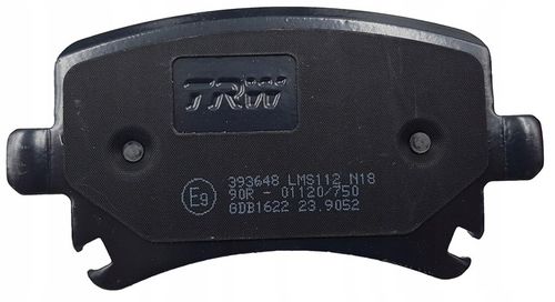 KLOCKI HAMULCOWE TYŁ GDB1622 TRW AUDI A3 na Arena.pl