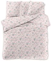 Pościel Satynowa 200X220 Kwiaty 2437