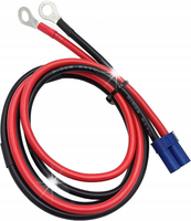 Złącze żeńskie EC5 z zaciskiem O-ring i kablem silikonowym 100 cm 10AWG RC
