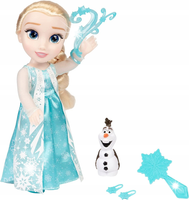 ŚPIEWAJĄCA LALKA DISNEY PRINCESS KSIĘŻNICZKA ELSA KRAINA LODU FROZEN LALKA