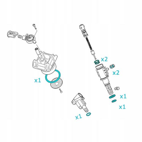 Zestaw uszczelek o-ringów do ekspresu Saeco Philips LatteGO + SMAR + na Arena.pl