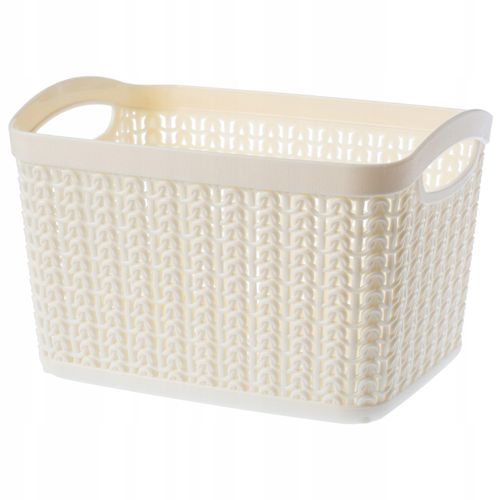 KOSZYK POJEMNIK PUDEŁKO PLASTIK KOSZ 3,3L KOLORY na Arena.pl