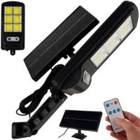 tg64680 lampa solarna latarnia uliczna cob 120led + panel