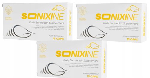 3x Sonixine - suplement diety usłyszeć ciszę na Arena.pl