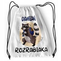 Plecak Sportowy Szkolny Dla Damiana Syna Dziecka Z Nadrukiem Ze Zdjęciem