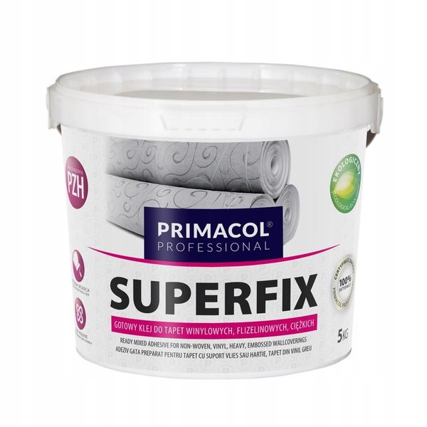 PRIMACOL KLEJ DO TAPET SUPERFIX 5KG zdjęcie 1