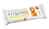 CUKRY NYSKIE Fit&Free Herbatniki cytrynowe bez cukru 120 g