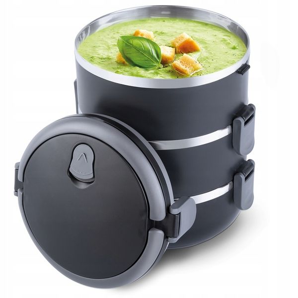 Termos obiadowy Lamart LT6023 1,8l czarny zdjęcie 6