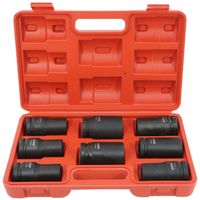 VERKE V39471 NASADKI UDAROWE 3/4 DŁUGIE ZESTAW KLUCZY NASADOWYCH 17-32mm